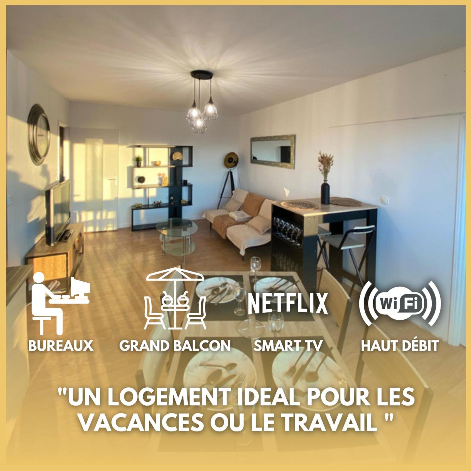 Appartement Spacieux - 10' Gare อองเชร์ ภายนอก รูปภาพ